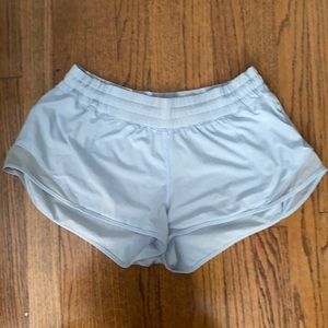 Lululemon Light Blue Hotty Hot Short II 2.5”